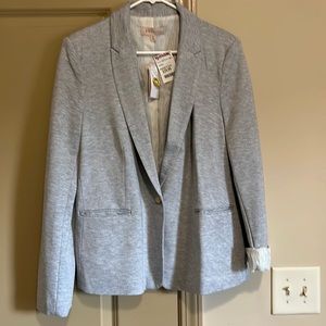 Philosophy Ponte Blazer. XL. Heather Grey.